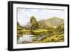 View of the River Conway-Benjamin Williams Leader-Framed Giclee Print