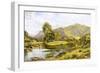 View of the River Conway-Benjamin Williams Leader-Framed Giclee Print