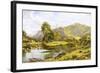 View of the River Conway-Benjamin Williams Leader-Framed Giclee Print