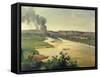 View of the River Elbe, C. 1870-Christian Friedrich Gille-Framed Stretched Canvas