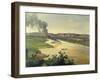 View of the River Elbe, C. 1870-Christian Friedrich Gille-Framed Giclee Print