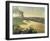 View of the River Elbe, C. 1870-Christian Friedrich Gille-Framed Giclee Print