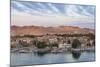 View of The River Nile and Nubian village on Elephantine Island, Aswan, Upper Egypt, Egypt, North A-Jane Sweeney-Mounted Photographic Print