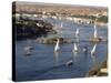 View of the River Nile, Aswan, Egypt, North Africa, Africa-Robert Harding-Stretched Canvas