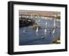 View of the River Nile, Aswan, Egypt, North Africa, Africa-Robert Harding-Framed Photographic Print