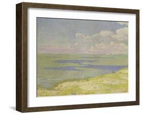 View of the River Scheldt, 1893-Th?o van Rysselberghe-Framed Giclee Print