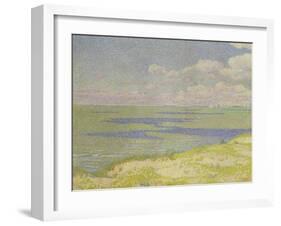 View of the River Scheldt, 1893-Th?o van Rysselberghe-Framed Giclee Print