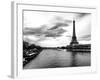 View of the River Seine and the Eiffel Tower - Paris - France - Europe-Philippe Hugonnard-Framed Photographic Print