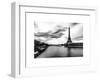 View of the River Seine and the Eiffel Tower - Paris - France - Europe-Philippe Hugonnard-Framed Art Print