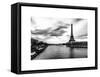 View of the River Seine and the Eiffel Tower - Paris - France - Europe-Philippe Hugonnard-Framed Stretched Canvas