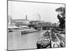 View of the River Spree, Berlin, circa 1910-Jousset-Mounted Giclee Print