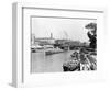 View of the River Spree, Berlin, circa 1910-Jousset-Framed Premium Giclee Print