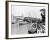 View of the River Spree, Berlin, circa 1910-Jousset-Framed Giclee Print