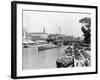 View of the River Spree, Berlin, circa 1910-Jousset-Framed Giclee Print