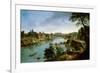 View of the River Tiber in Rome-Gaspar van Wittel-Framed Giclee Print