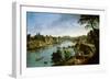 View of the River Tiber in Rome-Gaspar van Wittel-Framed Giclee Print