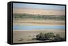 View of the River Tigris from the Ziggurat, Ashur, Iraq, 1977-Vivienne Sharp-Framed Stretched Canvas