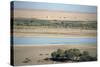 View of the River Tigris from the Ziggurat, Ashur, Iraq, 1977-Vivienne Sharp-Stretched Canvas