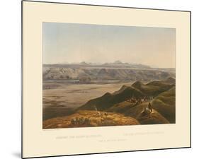 View of the Rockies-Karl Bodmer-Mounted Premium Giclee Print