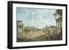 View of the Roman Forum, 1747-Giovanni Paolo Panini-Framed Giclee Print