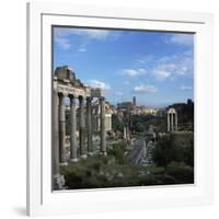 View of the Roman Forum, 5th Century Bc-CM Dixon-Framed Photographic Print