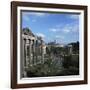 View of the Roman Forum, 5th Century Bc-CM Dixon-Framed Photographic Print