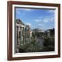 View of the Roman Forum, 5th Century Bc-CM Dixon-Framed Photographic Print