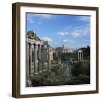 View of the Roman Forum, 5th Century Bc-CM Dixon-Framed Photographic Print