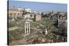 View of the Roman Forum (Foro Romano) from the Palatine Hill, Rome, Lazio, Italy-Stuart Black-Stretched Canvas