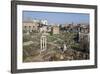 View of the Roman Forum (Foro Romano) from the Palatine Hill, Rome, Lazio, Italy-Stuart Black-Framed Photographic Print