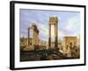 View of the Roman Forum-Jodocus Sebasiaen Adeele-Framed Giclee Print