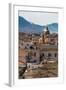 View of the Rooftops of Palermo with the Hills Beyond, Sicily, Italy, Europe-Martin Child-Framed Photographic Print