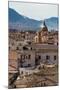 View of the Rooftops of Palermo with the Hills Beyond, Sicily, Italy, Europe-Martin Child-Mounted Photographic Print