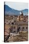 View of the Rooftops of Palermo with the Hills Beyond, Sicily, Italy, Europe-Martin Child-Stretched Canvas