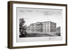 View of the Royal Asylum of St Ann's Society to Be Erected on Streatham Hill, London, 1829-John Henry Taylor-Framed Giclee Print