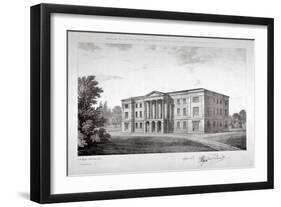 View of the Royal Asylum of St Ann's Society to Be Erected on Streatham Hill, London, 1829-John Henry Taylor-Framed Giclee Print