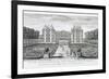 View of the Royal Chateau of Saint Maur from the Garden Side-Jacques Rigaud-Framed Giclee Print