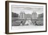 View of the Royal Chateau of Saint Maur from the Garden Side-Jacques Rigaud-Framed Giclee Print