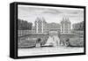 View of the Royal Chateau of Saint Maur from the Garden Side-Jacques Rigaud-Framed Stretched Canvas