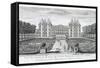 View of the Royal Chateau of Saint Maur from the Garden Side-Jacques Rigaud-Framed Stretched Canvas