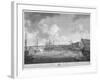 View of the Royal Dockyard, Deptford, London, 1793-W Woollett-Framed Giclee Print