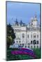 View of the Royal Horseguards, and Colorful Flowerbed, London, England, United Kingdom, Europe-Roberto Moiola-Mounted Photographic Print