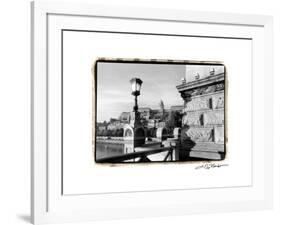 View of the Royal Palace, Budapest-Laura Denardo-Framed Photographic Print