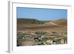 View of the Ruins of Ebla-null-Framed Photographic Print