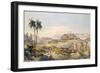 View of the Ruins of Karnak in Egypt-Charles Pierron-Framed Giclee Print