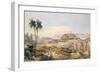 View of the Ruins of Karnak in Egypt-Charles Pierron-Framed Giclee Print