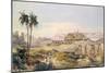 View of the Ruins of Karnak in Egypt-Charles Pierron-Mounted Giclee Print