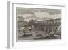 View of the Ruins of Lendal Bridge, York, Taken Immediately after its Fall-null-Framed Giclee Print