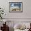 View of the Rum Point Jetty, Grand Cayman Island-George Oze-Framed Photographic Print displayed on a wall