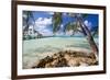 View of the Rum Point Jetty, Grand Cayman Island-George Oze-Framed Photographic Print